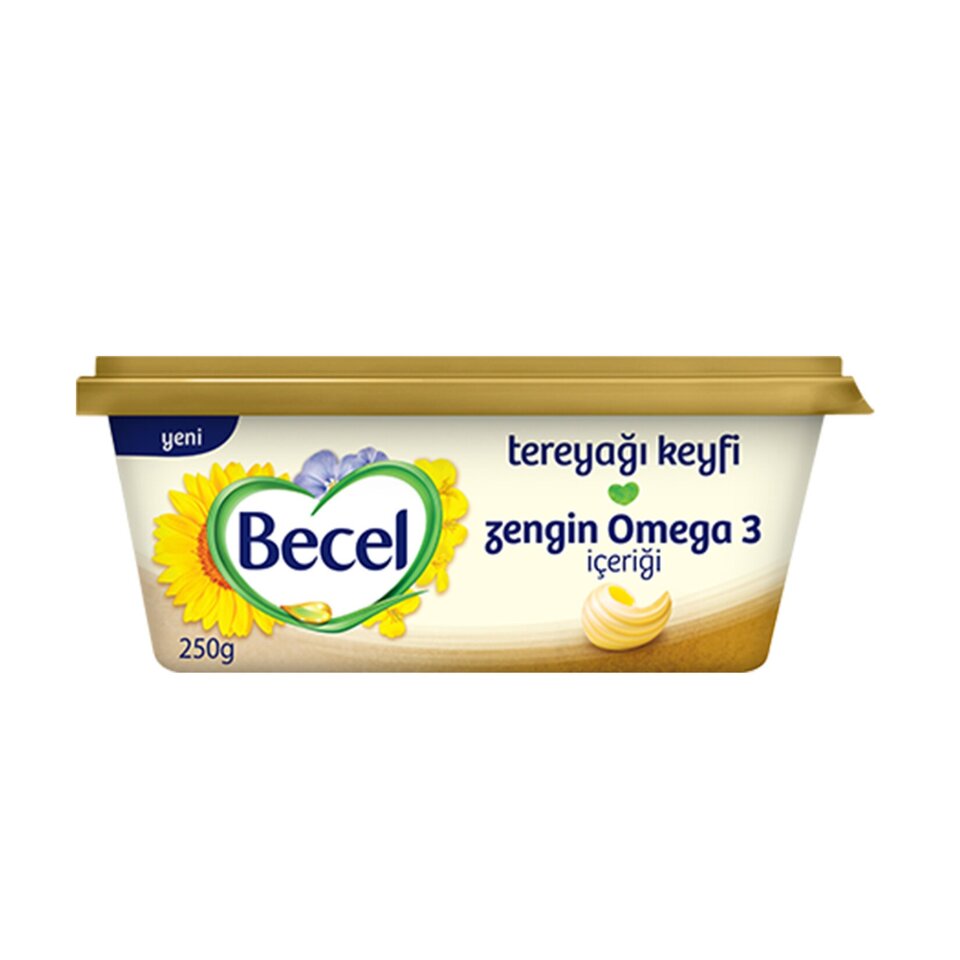 BECEL TEREYAĞ KEYFI KASE MARG.250 GR*32